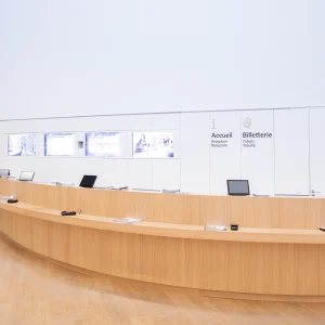 Photo de l'accueil du Musée national de la Marine - Agence Verveine