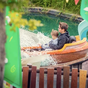 Reportage photo dans le parc Astérix - Hydrolix - mini flume