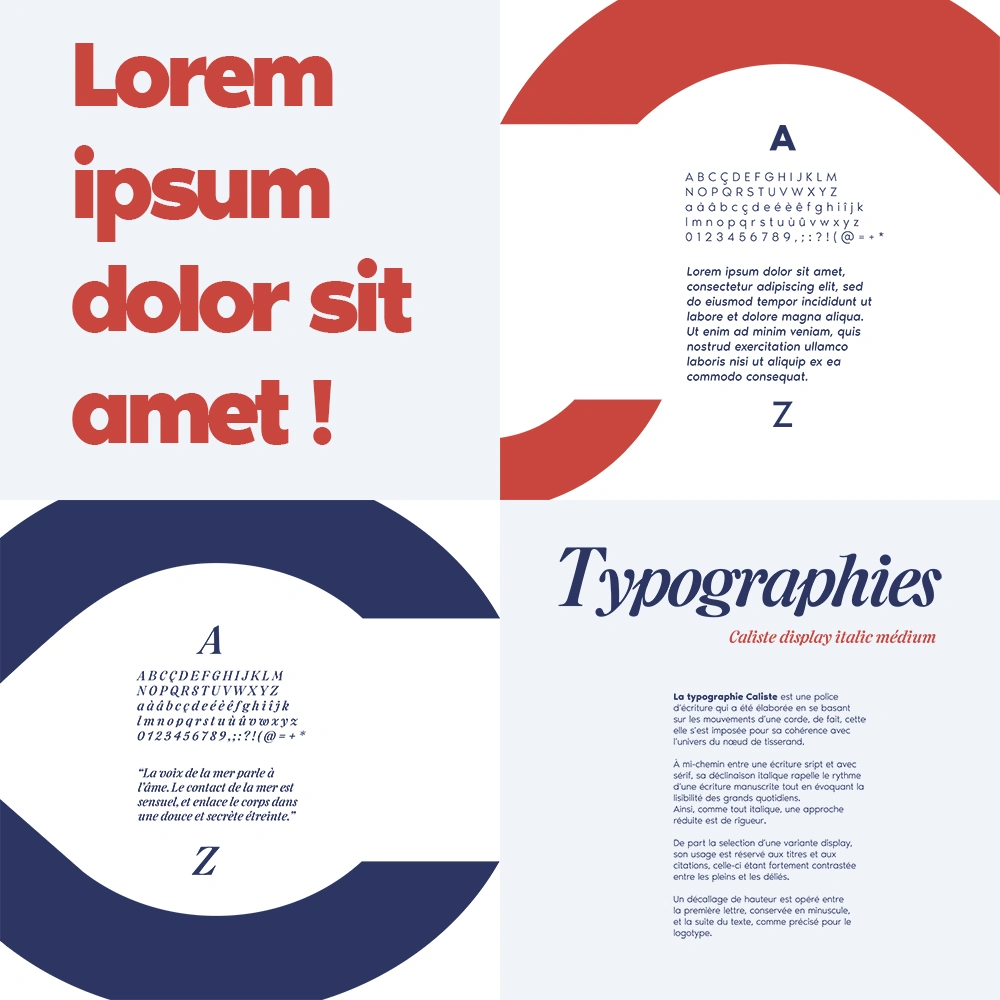 Charte graphique Weavy - typographie de la marque
