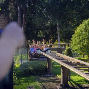 Reportage photo sur les Souris mécaniques au Jardin d'Acclimatation à Paris - capture d'un moment festif dans l'attraction