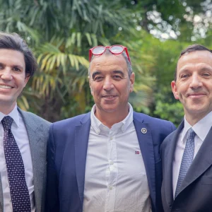 Reportage photo lors du Paris Cyber Summit 2025 - Photo des hauts gradés de l'événement durant le dîner d'ouverture