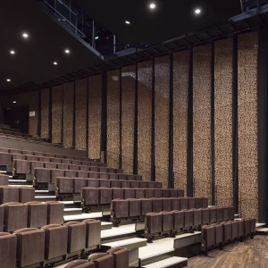 Reportage photo Le Majestic scène de Montereau - prise de vue de l'ambiance générale de la salle de spectacle