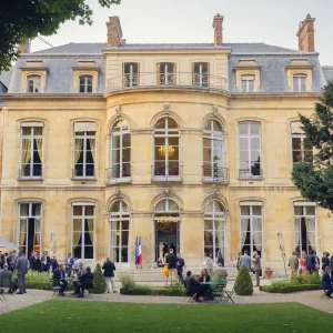 Reportage photo - Lieu du cocktail du Paris Cyber Summit à la Maison de l'Amérique latine à Paris