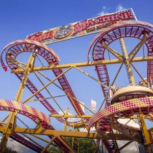 Reportage photo de l'attraction Time Machine par Reverchon à Tilburg Kermis