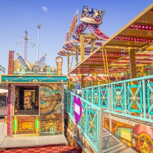 Reportage photo du manège Time Machine de Reverchon à Tilburg Kermis