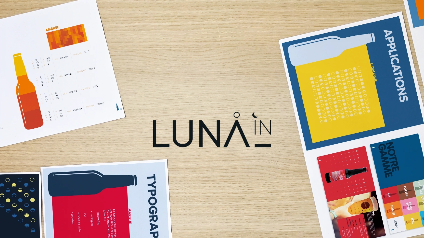 Luna&rsquo;in – Identité graphique