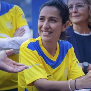 Photo prise par l'agence Verveine lors de l'événement caritatif match de football au stade de France