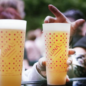 Reportage photo mise en lumière sur les bières blonde de Luna'in