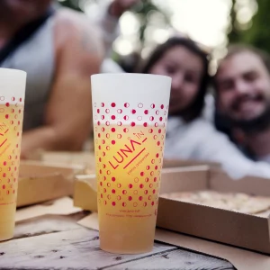 Reportage photo au festival de la bière par l'agence Verveine pour la brasserie Luna'in