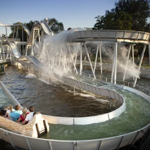 Photo prise par l'Agence Verveine de l'attraction Reverchon Prater de Vienne Aqua Gaudi