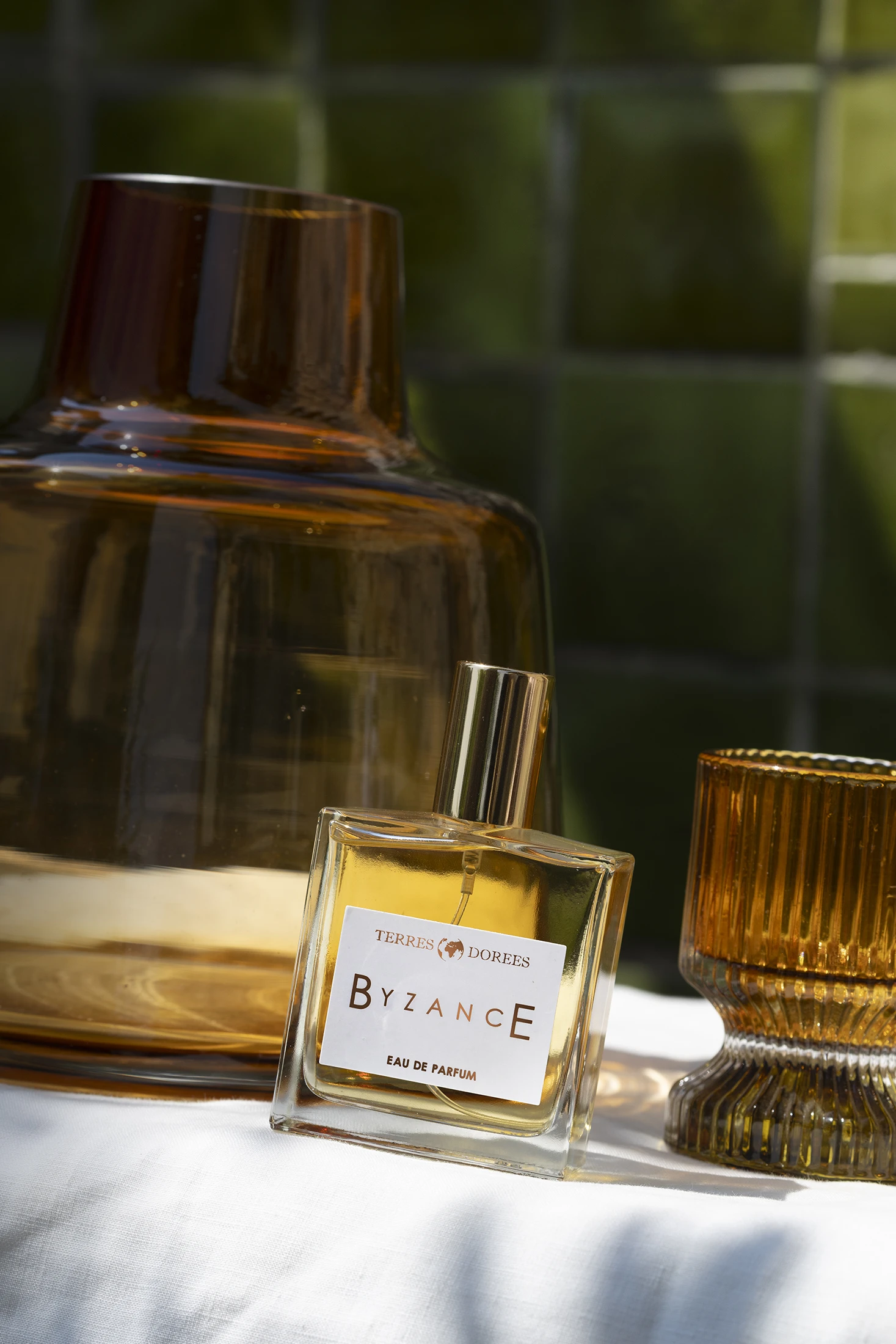 Photo - photographie d'agence ambiance bain du parfum de Terres Dorées par l'Agence Verveine