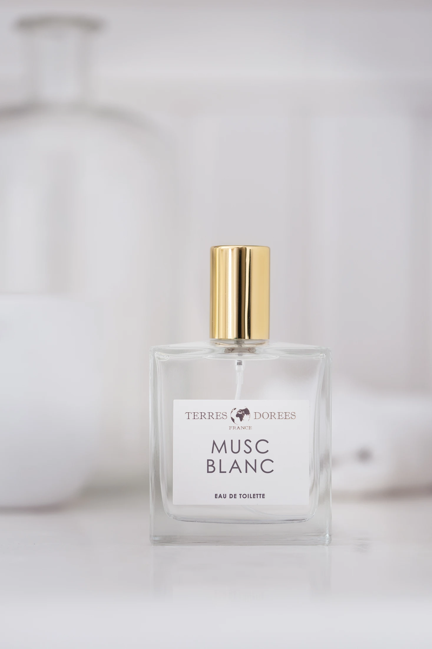 Photo - Produit de Terres Dorées Parfum Musc Blanc - Agence Verveine